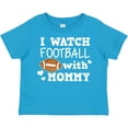 thumbnail image 3 of Inktastic I Watch Football with My Mommy Boys Toddler T-Shirt, 3 of 5