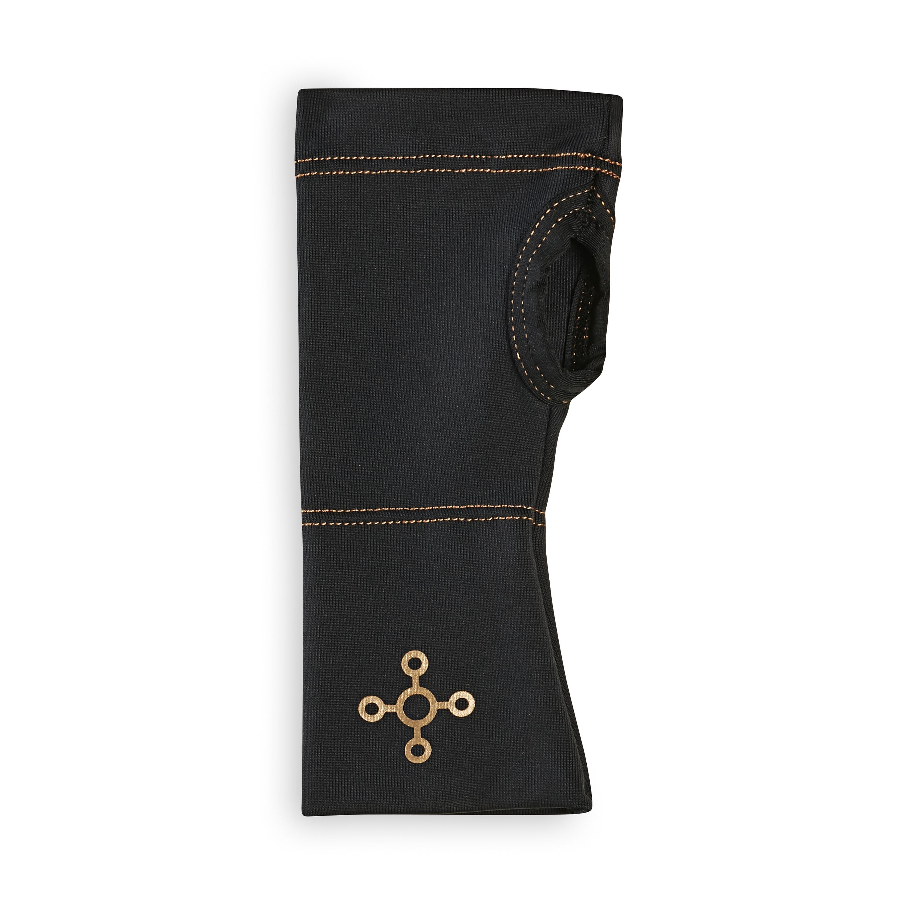 Tommie Copper Sport Compression Wrist Sleeve, Black, Small/Medium