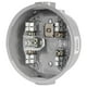 thumbnail image 2 of Base medidor de luz Iusa 5 Terminales de Latón gris, 2 of 3