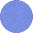 thumbnail image 1 of Ahgly Company Indoor Round Patterned Sky Blue Dress Blue Area Rugs, 5' Round, 1 of 6