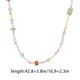thumbnail image 3 of Stylish Beaded Choker Necklace Fashionable Neck Jewelry Resin Material Bohemian Beads Choker Perfect Gift for Women Girl, 3 of 4