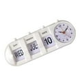 thumbnail image 2 of Calendar Alarm Clock, Innovative Accurate Time Desktop Clock  For Home For Bedroom White,Black, 2 of 8