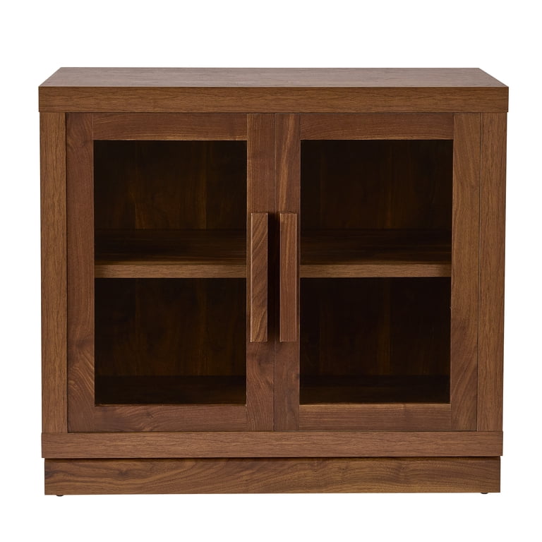 Better Homes & Gardens Ezra Accent Cabinet, Warm Walnut Finish