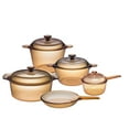 thumbnail image 1 of Visions Ensemble de Batterie de Cuisine en Verre 9 Pcs, Transparent, 1 of 1