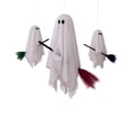 thumbnail image 2 of 3 PCS Halloween Light-Up Ghosts with Witch Hats, Spooky Ghost with Battery Included String Lights,Halloween-Ghost Lights for Porches Yards Gardens Lawn, 28/16in, 2 of 8