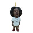 thumbnail image 1 of Rapper Classic Posture Ornament Decoration Car Rearview Mirror Pendant, 1 of 9