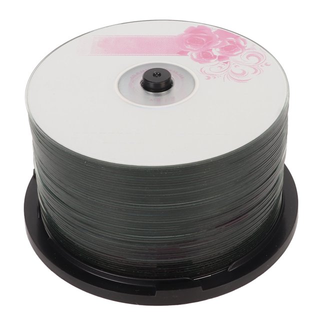 CD-R Disques Vierges, CD Vierges Vitesse 52X, Disque Enregistrable Capacité 700MB, pour Stocker des Images Numériques Musique Données, Universel pour IOS pour Win