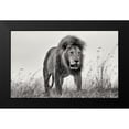 thumbnail image 2 of Zhao, Henry 14x10 Black Modern Framed Museum Art Print Titled - The King, 2 of 5