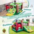 thumbnail image 6 of Infans Farm Themed Inflatable Castle Kids Bounce House w/ Double Slides 735  Blower, 6 of 7