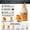 white_New#1202, variant on USB C Rechargeable Portable Blender Bottle with Digital Display and Leakproof Lid for Protein Shakes Smoothies Travel and Gym