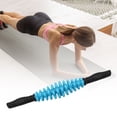thumbnail image 5 of Mightlink Yoga Stick Washable Anti-slip Handle Deep Relaxation Adjustable Gear 12 Wheels Gym Exercise Massage Roller for Home, 5 of 7