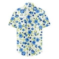 thumbnail image 3 of Men's Hawaiian Printed Button Short Sleeve Shirts Men's Casual Fashion Short Sleeve Shirts2XL, 3 of 3