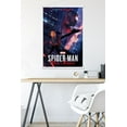 thumbnail image 5 of Marvel's Spider-Man: Miles Morales - Pose Wall Poster with Wooden Magnetic Frame, 22.375" x 34", 5 of 5