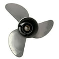 thumbnail image 3 of Propeller 13 7/8x17 for SUZUKI Outboard 3 Blades Stainless Steel Prop 13 Tooth RH 13.9x17, 3 of 4