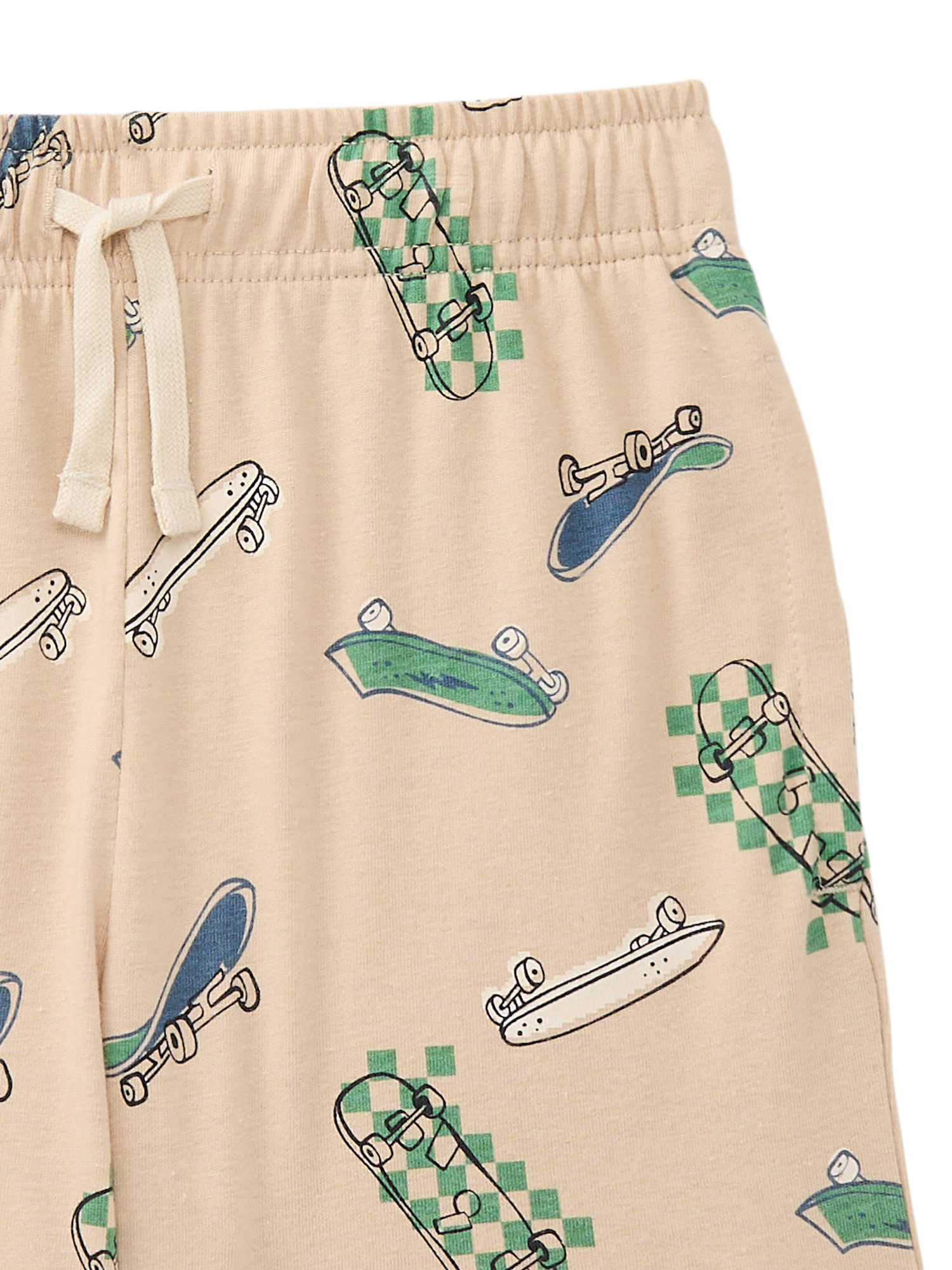 Wonder Nation Little Boys Knit Shorts, 2-Pack, Sizes 4-10