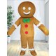 thumbnail image 3 of Disfraz de mascota de hombre de jengibre navideño, disfraz de fiesta de cosplay, vestido de peluche para Navidad, disfraz de mascota de Halloween, 3 of 5