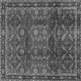 thumbnail image 1 of Ahgly Company Indoor Square Persian Gray Traditional Area Rugs, 8' Square, 1 of 1