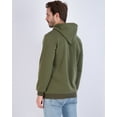 thumbnail image 3 of Real Essentials 3 Pack: Men's Fleece Pullover Hoodie - Long Sleeve Hooded Sweatshirt Pockets (Available in Big & Tall), 3 of 5
