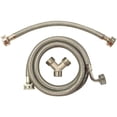 thumbnail image 1 of Certified Appliance Accessories(R) STMKIT2 Braided Stainless Steel Steam Dryer Installation Kit with Elbow, 5ft, 1 of 1