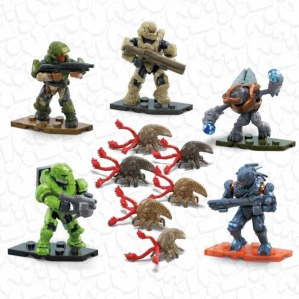 Mega Construx Halo Universe Series 2 Blind Bag Mini Figures Complete Set of 6