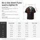 thumbnail image 5 of Fotbe Cool Skull Western Cowboy Camisa Estampada de Manga Corta para Hombre, Casual de Verano, Estilo Playero, Sin Arrugas-X-Large, 5 of 5