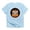 Sky Blue, variant on CafePress - Halloween Pumpkin Elephant T Shirt - Infant T-Shirt