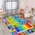 thumbnail image 5 of AKASISRUG Kids Play Rug for Playroom, Kids Play Mat ABC Educational Area Rug, Toddler Baby Playroom Mat, Alphabet Animal Soft Non-Slip Kids Rug Carpet for Boy Girl Bedroom, 5 of 6