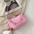 thumbnail image 4 of SAYOO Bolso de axila para mujer con decoración de cadena de mariposa, accesorio de ropa con correa de hombro desmontable SAYOO  casual, 4 of 6