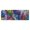 Colorful Tropical Leaf, variant on Black Tie Dye Pattern Kitchen Rug Mat,Kitchen Runner Rugs Non Skid Washable,Decorative Kitchen Floor Mats for Kitchen,Sink,Laundry,17"x47.2"