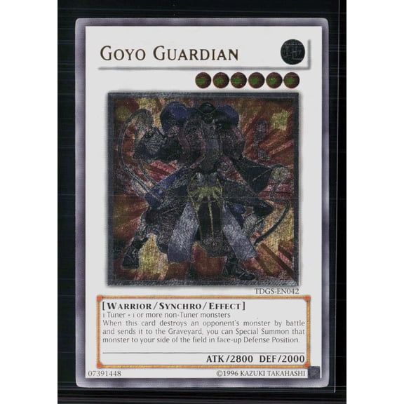 2008 The Duelist Genesis Goyo Guardian Ultimate Rare Effect Synchro 1st Edition
