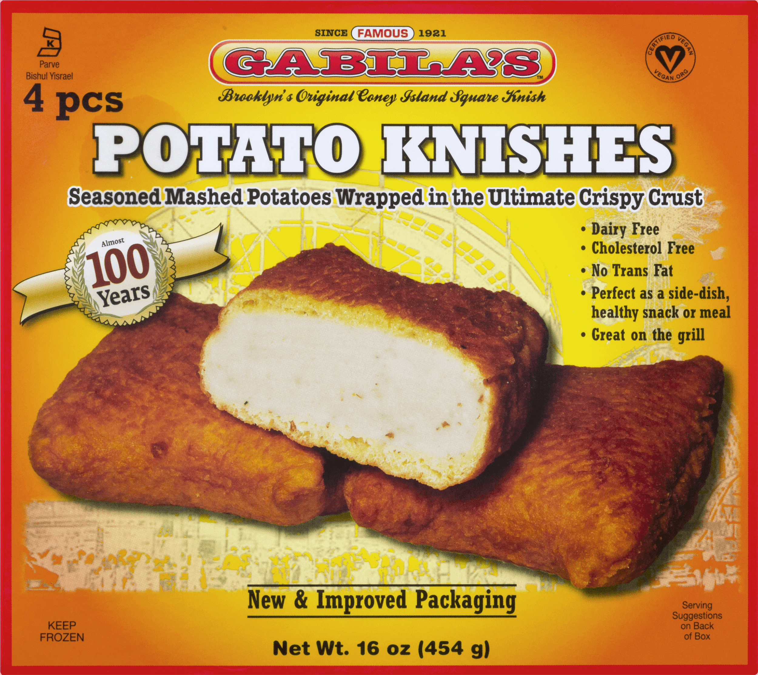 gabila's frozen knishes
