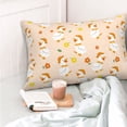 thumbnail image 4 of Kdxio Cotton Pillow Cases 16"x24" Pillowcases,Soft and Breathable Bedroom Pillow Cases-Cute Duck And Flower-No Pillow Core, 4 of 5