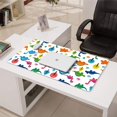 thumbnail image 3 of Long Mouse Pads for Desk,Dinosaur and Tree Pattern Desk Mats on Top Of Desks, Desk Mouse Pad Extra Large with 3mm Non-Slip Base and Stitched Edge for Gaming,Office,Work,Home 31.5"x15.7", 3 of 6