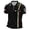Black, variant on Men's Polos Shirts Casual Printed Summer Outings Fit With Stretchable Material Pairing With Jeans Clothes