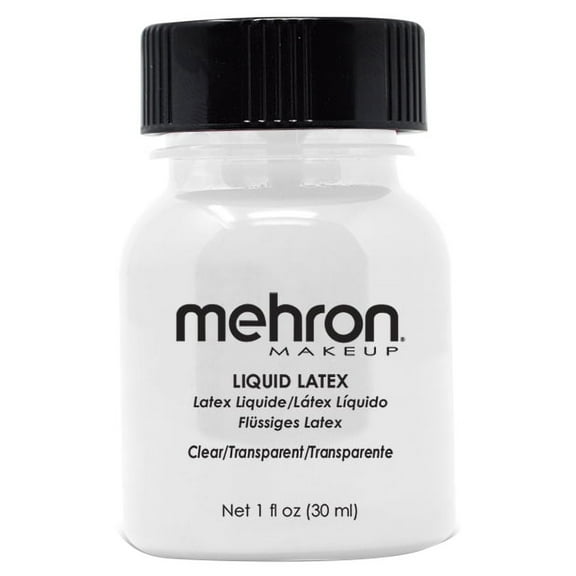 Mehron Makeup Liquid Latex (1 oz) (Clear Flesh)