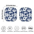 thumbnail image 6 of Jeiento Blue Hibiscus Flower Car Sunshade for Women Funny Auto Vehicle Shield Reflector Blocking Screen Cover Easy to Install Reflect UV Sun and Heat for Car Truck SUV, 6 of 6