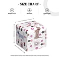 thumbnail image 4 of Kdxio Cute Dog Print Tissue Box Cover,Square Decorative PU Leather Facial Paper Case Organizer Holder Dispenser for Bathroom,Night Stands,Desk,Car 5.2''X5.2''X5.2'', 4 of 8