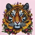 thumbnail image 2 of CafePress - Sunflower Tiger Body Suit - Long Sleeve Cotton Baby Bodysuit, 2 of 4