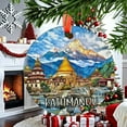 thumbnail image 2 of Kathmandu Christmas Ornament, Ceramic, Acrylic - Travel Souvenir, Tree Hanging, Trip Keepsake 2025, Jetsetter Gift, Collector’s Piece, Holiday Tree Decoration, 2 of 5