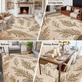 thumbnail image 5 of Area Rug for Living Room, Brown Tree Branches Non-Slip Indoor Ex Large Carpet for Bedroom/Dining Room, Vintage Nature Brown Ombre Washable Low-Profile Rectangle Floor Runner Rugs - 8 x 10 Ft, 5 of 8