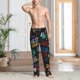 thumbnail image 2 of Balery Basketball Pantalones de pijama para hombre, pijama ultraligero, pantalón de descanso-3X-Large, 2 of 6
