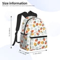 thumbnail image 4 of Fotbe Floral Strawberr Lightweight Casual Laptop Backpack for Men and Women, Daily use Waterproof backpack, Backpack for College, 4 of 8