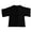 Black, variant on Trendfront Womens Summer Crew Neck Elbow Sleeve Tops Cropped Length Solid Color Tees Plain Casual Everyday Style Wear T-Shirts