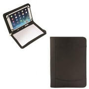 Debco BL8573 Junior Padfolio with Mini Tablet Holder - Black - 12 Pack