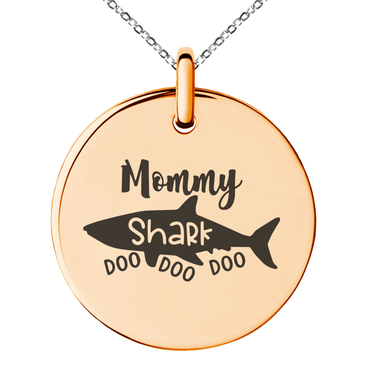 mommy shark necklace
