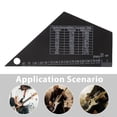 thumbnail image 7 of WRISTBIQUE Guitar Repair Tools Metal Fret Leveling Ruler Precision Measurement, 7 of 7