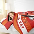 thumbnail image 4 of Erosebridal Football City Comforter Sets Queen Size,American Football Sport Comforters & Duvets,Tampa City Bedding Queen Comforter Set,Stylish Bedroom Decor Reversible，3-Piece, 4 of 8