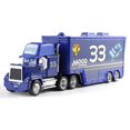 thumbnail image 1 of Disney Pixar Mack Truck Cars 3 2 Toy Lightning McQueen 1:55 Diecast Jackson Storm Mater Metal Alloy Model, regalo de cumpleaños para niños, 1 of 4