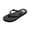 Black, variant on Flip Flops for Man with Arch Support Yoga Mat Sandals Comfortable Indoor Outdoor Summer Beach Thong Cushion Slip on Walking Shoes Wine Size 10