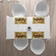 thumbnail image 3 of Ambesonne Hamburger Place Mats Set of 4, Burger Ingredients, Standard Size, Multicolor, 3 of 4